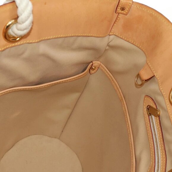 LOUIS VUITTON Damier Azur Pombronn PM Shoulder Bag N48057 LV Auth 140201V - Picture 13 of 16